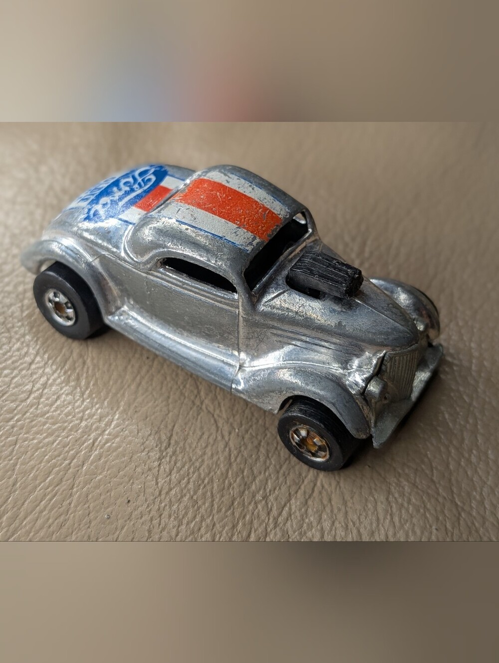 Vintage 73 Hot Wheels Neet Streeter Oldie But Goodie Black Wall